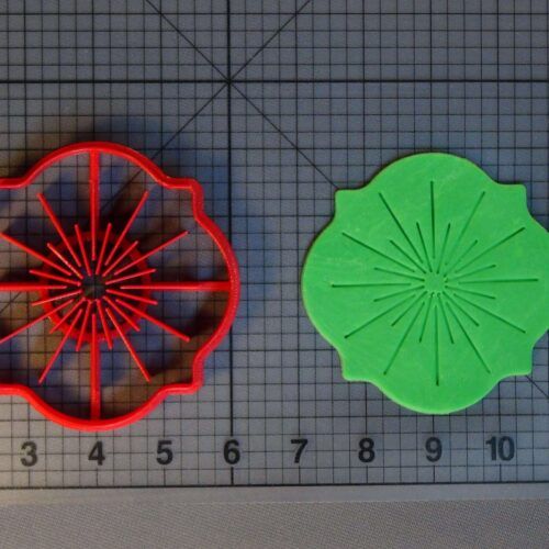 Art Deco Starburst Motif 266-C504 Cookie Cutter