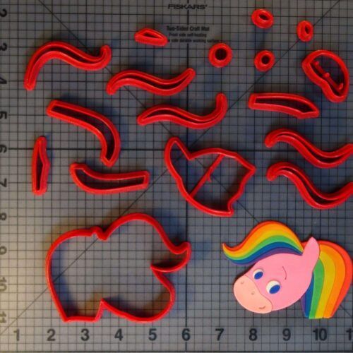 BabyFirst - Rainbow Horse 266-C517 Cookie Cutter Set