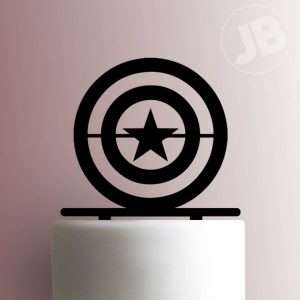 Captain America Shield 225-764 Cake Topper