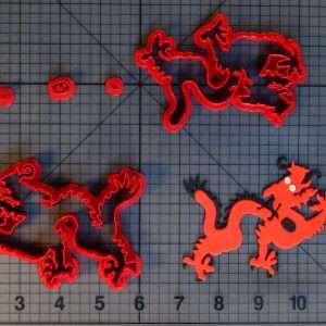 Chinese Dragon 266-C518 Cookie Cutter Set