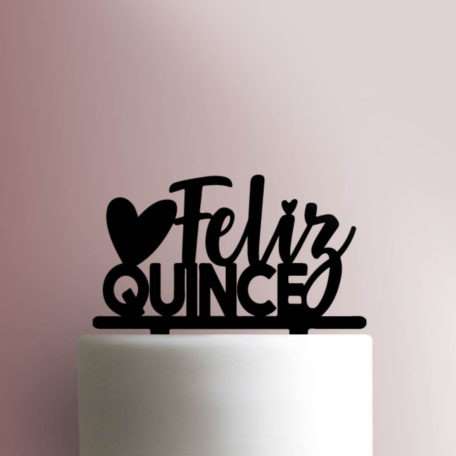 Feliz Quince 225-785 Cake Topper