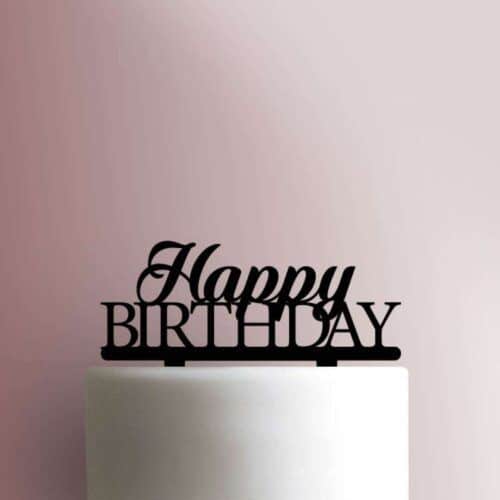 Happy Birthday 225-766 Cake Topper