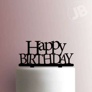 Happy Birthday 225-767 Cake Topper