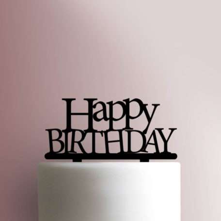 Happy Birthday 225-767 Cake Topper