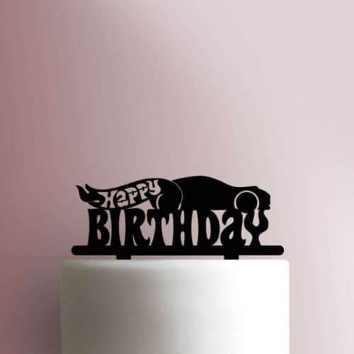 Hot Wheels Car Happy Birthday 225-771 Cake Topper