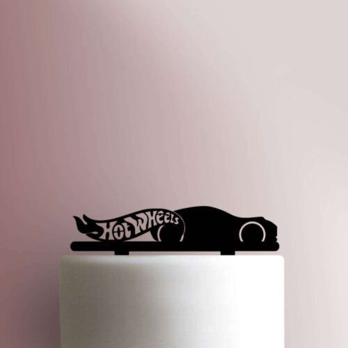 Hot Wheels Logo 225-772 Cake Topper