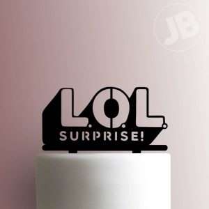 LOL Surprise Logo 225-773 Cake Topper