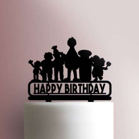Sesame Street Happy Birthday 225-774 Cake Topper