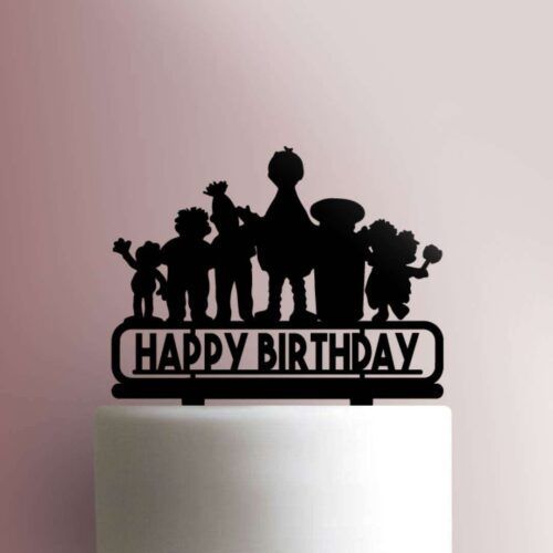 Sesame Street Happy Birthday 225-774 Cake Topper