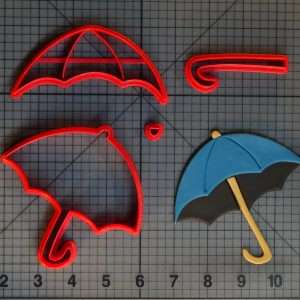 Umbrella 266-C385 Cookie Cutter Set