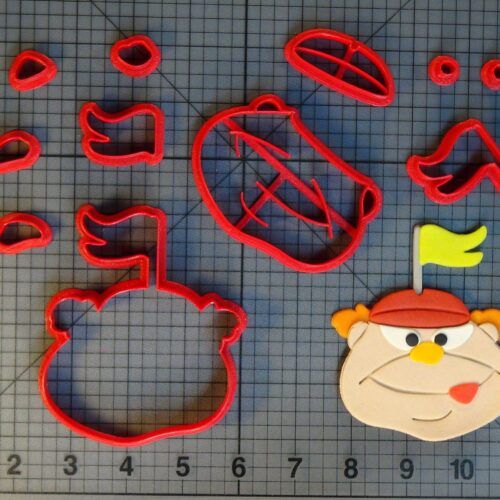 Alice in Wonderland - Tweedle Dee 266-C660 Cookie Cutter Set
