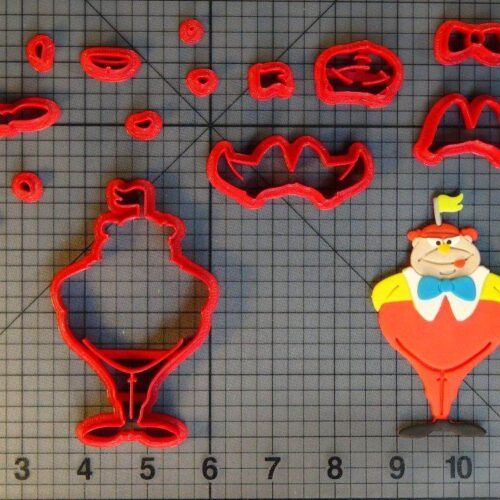 Alice in Wonderland - Tweedle Dee Body 266-C692 Cookie Cutter Set