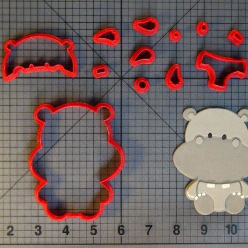 Baby Hippo 266-C727 Cookie Cutter Set