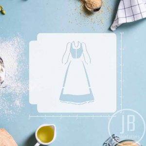 Beauty and the Beast - Belle Dress 783-B632 Stencil