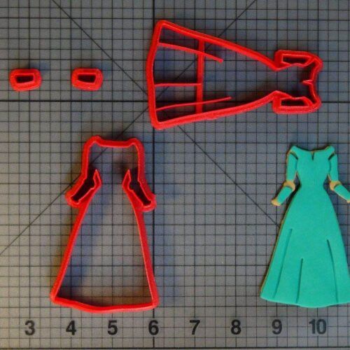 Brave - Merida Archer Dress 266-C698 Cookie Cutter Set