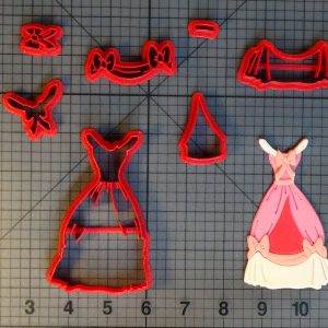 Cinderella - Pink Dress 266-C619 Cookie Cutter Set