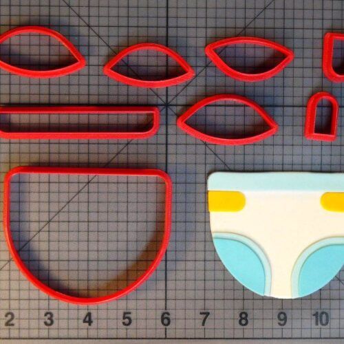 Diaper 266-C736 Cookie Cutter Set