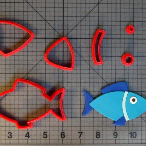 Fish 266-C739 Cookie Cutter Set