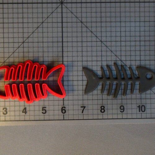 Fish Skeleton 266-C571 Cookie Cutter