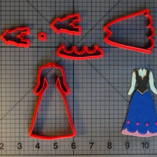 Frozen - Anna Casual Dress 266-C701 Cookie Cutter Set