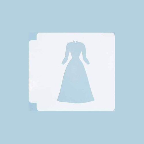 Frozen - Anna Dress Silhouette 783-B638 Stencil