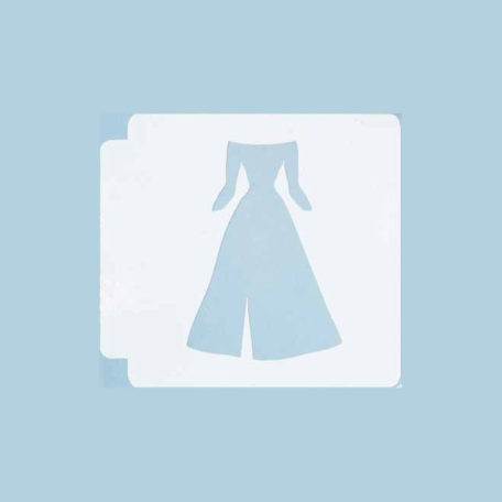 Frozen - Elsa Dress Silhouette 783-B636 Stencil