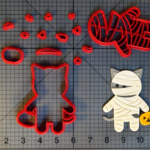 Halloween - Mummy Cat 266-C620 Cookie Cutter Set