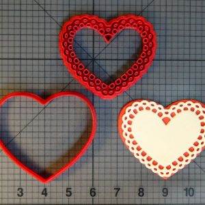 Heart Doily 266-C740 Cookie Cutter Set