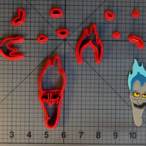 Hercules - Hades 266-C624 Cookie Cutter Set