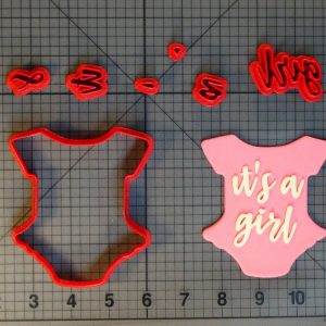 Its a Girl 266-C629 Cookie Cutter Set