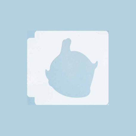 Kewpie - Pumpkin Baby Head 783-B710 Stencil Silhouette
