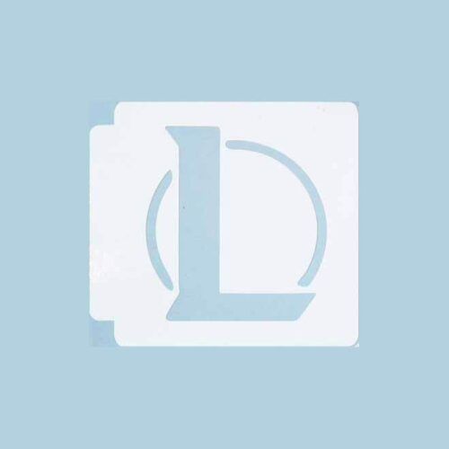 League of Legends Logo 783-B712 Stencil