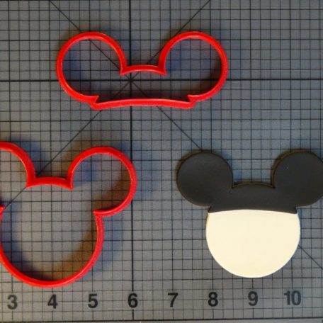Mickey Mouse Ears 266-C672 Cookie Cutter Set