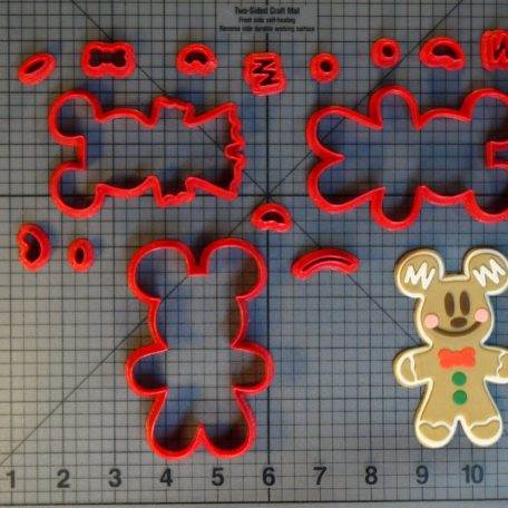 Mickey Mouse Gingerbread 266-C673 Cookie Cutter Set