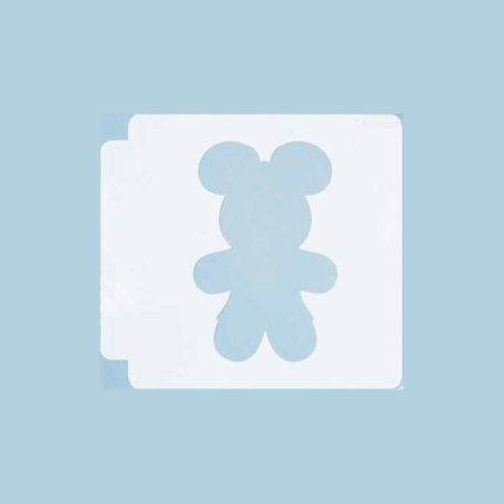 Minnie Mouse as Gingerbread 783-B719 Stencil Silhouette