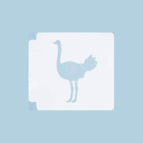 Ostrich Silhouette 783-B724 Stencil
