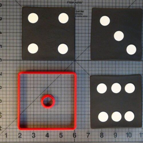 Six Sided Die 266-C700 Cookie Cutter Set