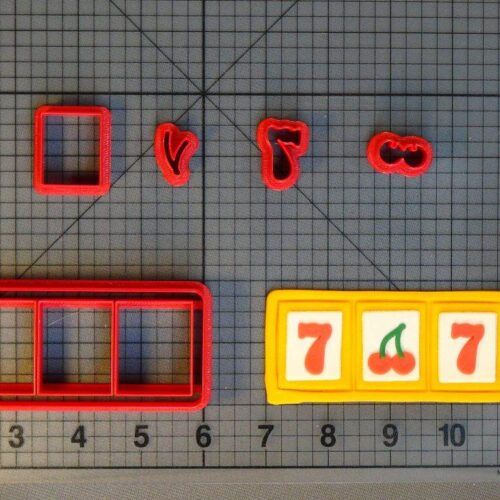 Slot Machine 266-C713 Cookie Cutter Set