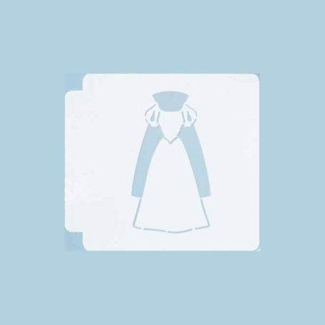Snow White Dress 783-B640 Stencil
