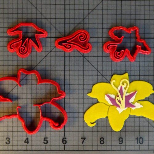 Tangled Rapunzel - Flower 266-C677 Cookie Cutter Set