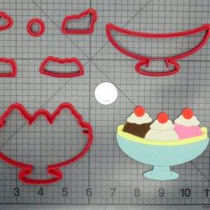 Ice Cream 266-B496 Cookie Cutter Set 