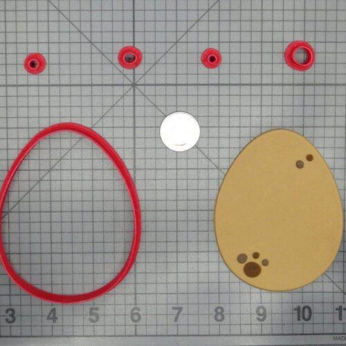 Ori - Kuro Egg 266-C800 Cookie Cutter Set