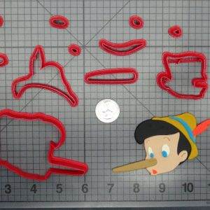 Pinocchio Head Lying 266-C784 Cookie Cutter Set