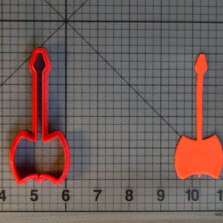 Adventure Time - Marceline Axe Bass Guitar 266-C721 Cookie Cutter Silhouette