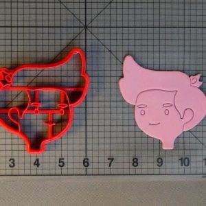 Adventure Time - Prince Gumball Head 266-C724 Cookie Cutter