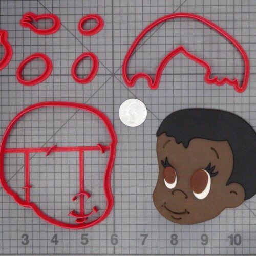 Baby Head 266-C870 Cookie Cutter Set