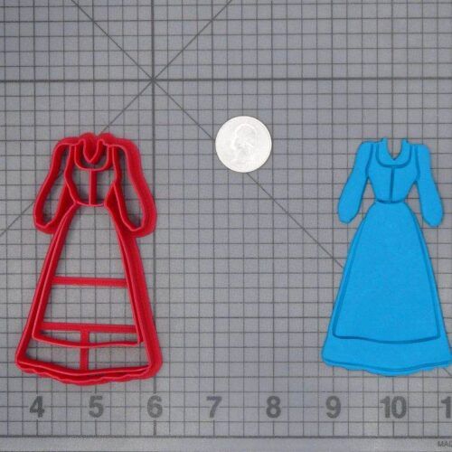 Beauty and the Beast - Belle Village Dress 266-C832 Cookie Cutter