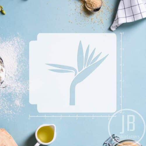 Bird of Paradise Flower 783-B514 Stencil