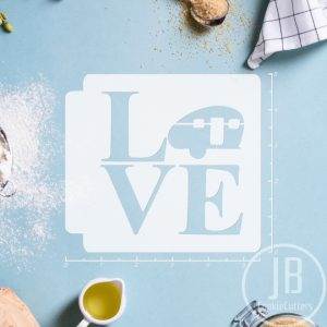 Camping Love 783-B540 Stencil