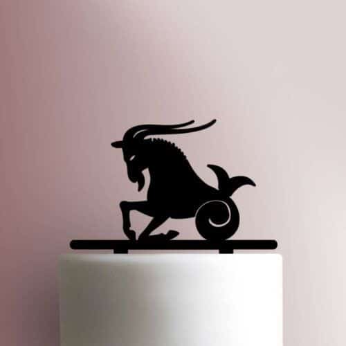 Capricorn Zodiac Sign 225-800 Cake Topper